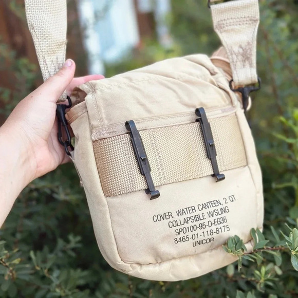 Vintage US army / navy  personal Insulated Water Carrier - over 1.5 litres - Picture 3 of 6